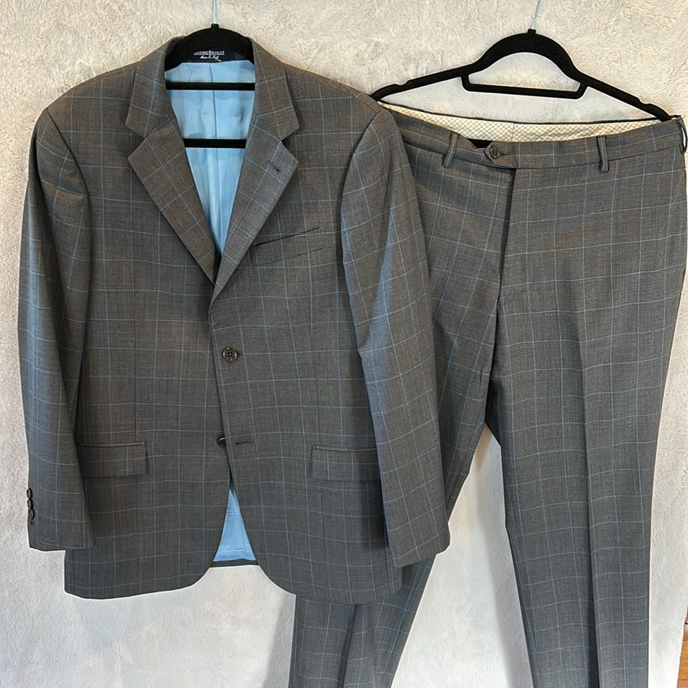 Sanford Bryant 100% Wool Suit (custom)